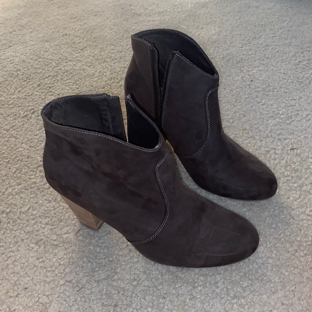 Brown Booties Size 9